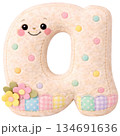 Cute Plush Alphabet Lowercase Soft Cushion Texture a z 134691636