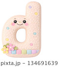 Cute Plush Alphabet Lowercase Soft Cushion Texture a z 134691639