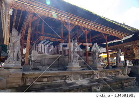 バリ島　ウブド　ティルタ ウンプル寺院 134691985