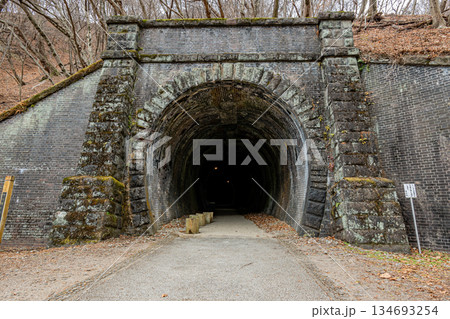 碓氷峠アプトの道 第6号トンネル 134693254