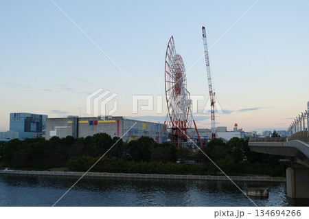 お台場　観覧車　解体工事　2022年9月 134694266