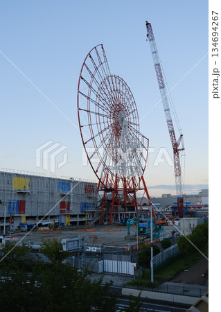 お台場　観覧車　解体工事　2022年9月 134694267