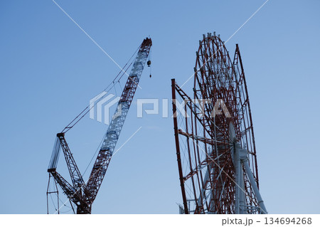 お台場　観覧車　解体工事　2022年9月 134694268