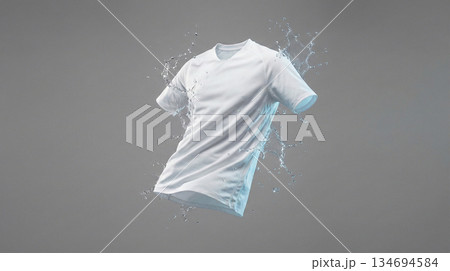 A jersey floating in a zero-gravity void A jersey floating in a zero-gravity void 134694584