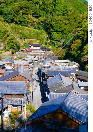 間の宿 宇津ノ谷 集落の町並み 静岡市 間の宿 宇津ノ谷 集落の町並み 静岡市 134694620