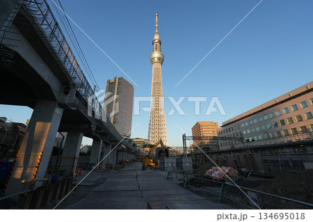 押上　伊勢崎線 第2号踏切　2023年07月 134695018