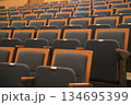 ホールの客席 134695399