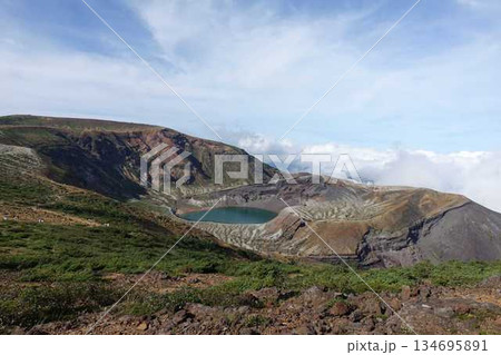 御釜　お釜　蔵王 134695891