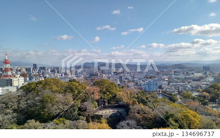 和歌山市の街並み風景・遠景 134696737