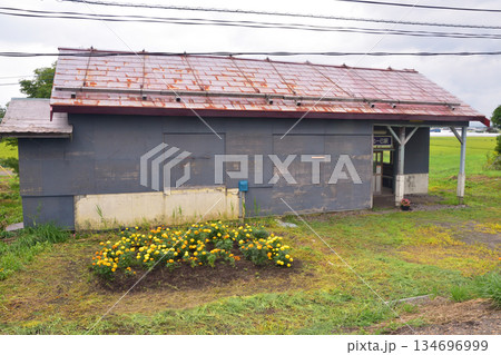 JR北海道留萌本線の深川駅から秩父別駅までの風景 134696999