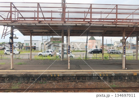 JR北海道留萌本線の深川駅から秩父別駅までの風景 JR北海道留萌本線の深川駅から秩父別駅までの風景 134697011