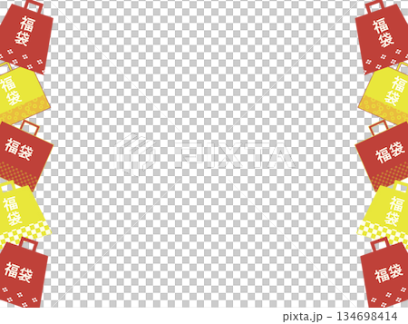 彩色福袋相框 134698414