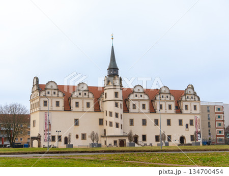Dessau, Germany. December 23, 2025. Johannbau Palace in Dessau-Rosslau, Germany. 134700454