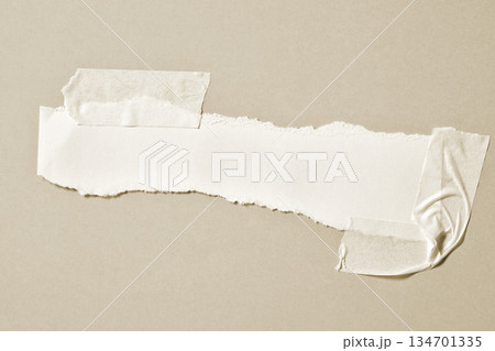 beige color torn paper background beige color torn paper background 134701335
