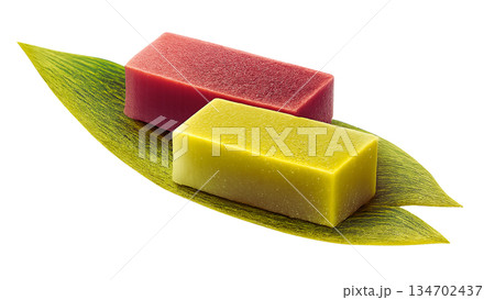 ういろう(小豆・抹茶) 名古屋・山口の伝統和菓子 ういろう(小豆・抹茶) 名古屋・山口の伝統和菓子 134702437