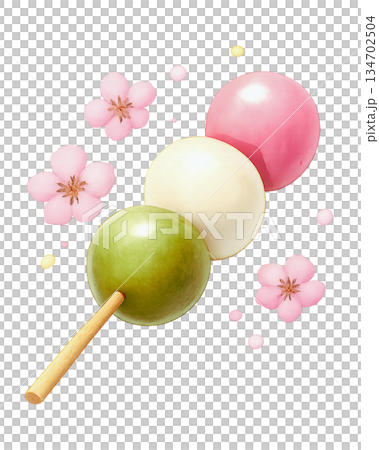 花見團（三色團）－春季日式甜點 134702504