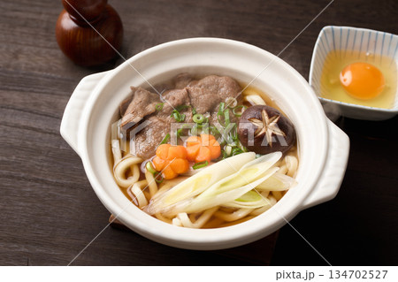 牛すきうどん 牛すきうどん 134702527