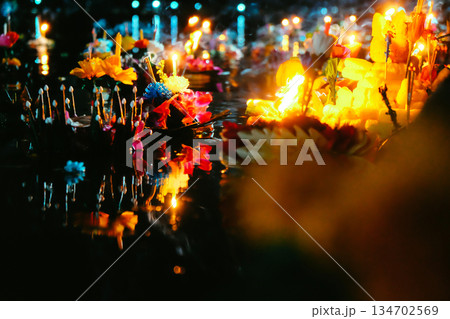 Loi Krathong festival Loi Krathong festival 134702569