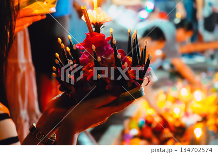 Loi Krathong festival Loi Krathong festival 134702574