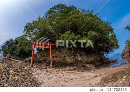 三重県　尾鷲市　弁財島 134702880