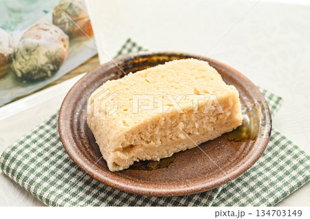 蒸しパン風豆腐米粉パン 蒸しパン風豆腐米粉パン 134703149