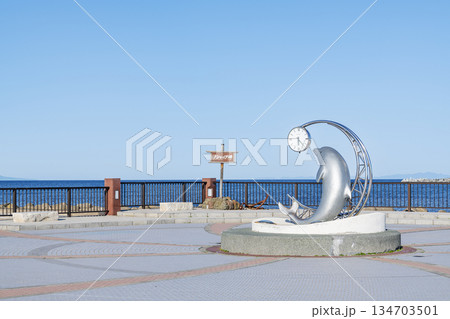 北海道稚内市 ノシャップ岬にある恵山泊漁港公園 北海道稚内市 ノシャップ岬にある恵山泊漁港公園 134703501