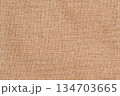brown burlap background, close up 134703665