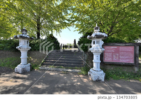 熊本県　西南戦争「田原坂の戦い」古戦場　現在の様子 134703805