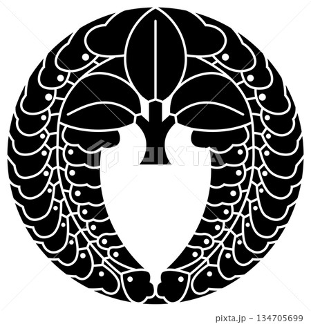 内藤藤といいます。内藤信成、内藤政長の家紋です。 内藤藤といいます。内藤信成、内藤政長の家紋です。 134705699