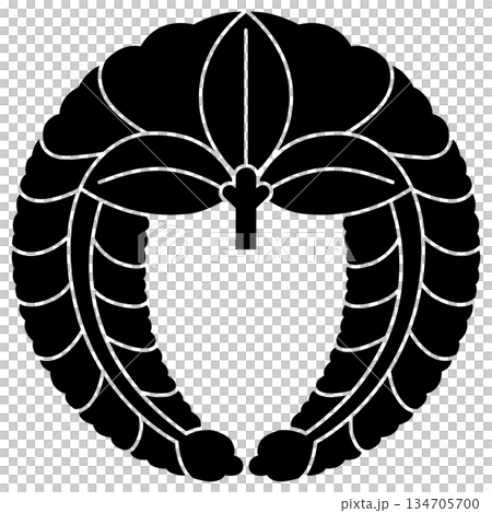 下がり藤。加藤嘉明、成瀬正成、長束正家、後藤又兵衛、真野正敏、武藤安成、庄康正、安藤直次、近藤重勝 134705700