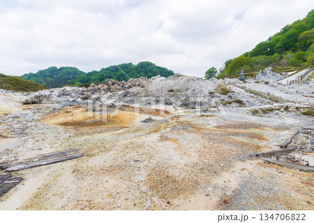日本三大霊場　霊場　恐山菩提寺　地獄めぐり 134706822