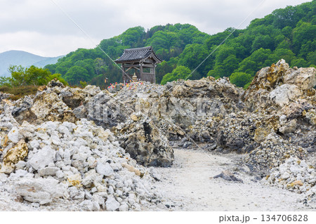 日本三大霊場　霊場　恐山菩提寺　大師堂 134706828