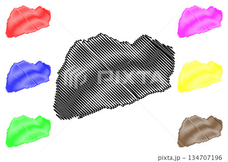 North Seymour island (Republic of Ecuador, Pacific Ocean, Latin or South America, Galapagos Islands, Archipielago de Colon) map vector illustration, scribble sketch Isla Seymour Norte map North Seymour island (Republic of Ecuador, Pacific Ocean, Latin or South America, Galapagos Islands, Archipielago de Colon) map vector illustration, scribble sketch Isla Seymour Norte map 134707196