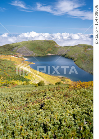 白馬大池と乗鞍岳　白馬大池～北アルプス白馬岳縦走登山 134708036