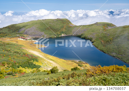 白馬大池と乗鞍岳　白馬大池～北アルプス白馬岳縦走登山 134708037