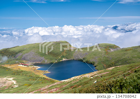 白馬大池と乗鞍岳　白馬大池～北アルプス白馬岳縦走登山 134708042