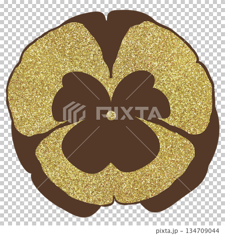Illustration material: Hand-drawn flowers 134709044