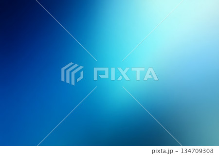 青のグラデーション背景 やわらかな光の抽象イメージ 青のグラデーション背景 やわらかな光の抽象イメージ 134709308