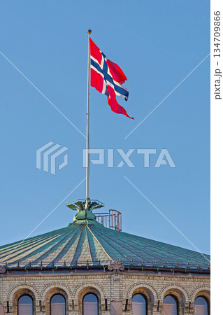 Flag of Norway Oslo Flag of Norway Oslo 134709866