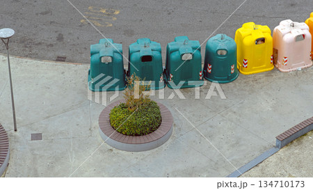Aerial Recycling Bins Italy Aerial Recycling Bins Italy 134710173