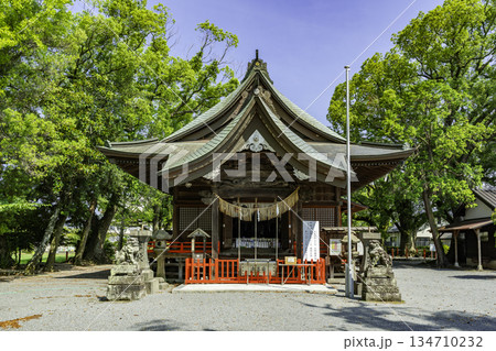 美奈宜神社（林田）拝殿　福岡県朝倉市 134710232