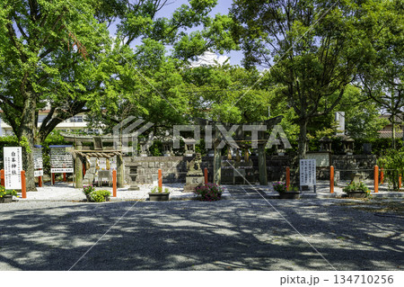 美奈宜神社（林田）白峯神社と式内十社　福岡県朝倉市 134710256