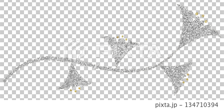 插圖素材 植物 金銀 134710394