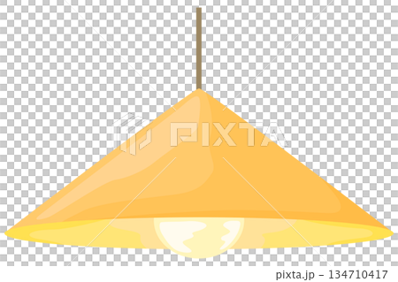 簡約吊燈插圖向量素材 簡約吊燈插圖向量素材 134710417