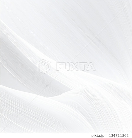 白と薄いグレーの抽象的な背景 134711862