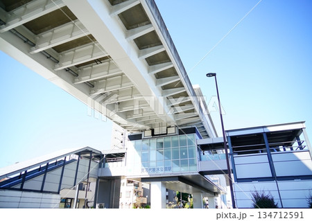 見沼代親水公園駅の高架下 見沼代親水公園駅の高架下 134712591