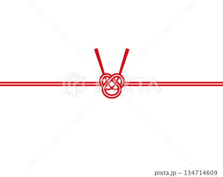 結び目とコピースペース 134714609