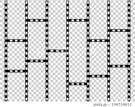 線路のあみだくじ 134714613