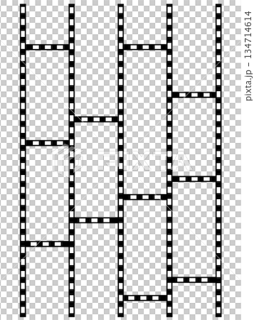 線路のあみだくじ 134714614
