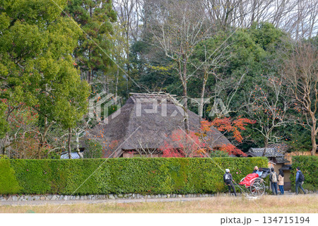 落柿舎と紅葉_2701 落柿舎と紅葉_2701 134715194